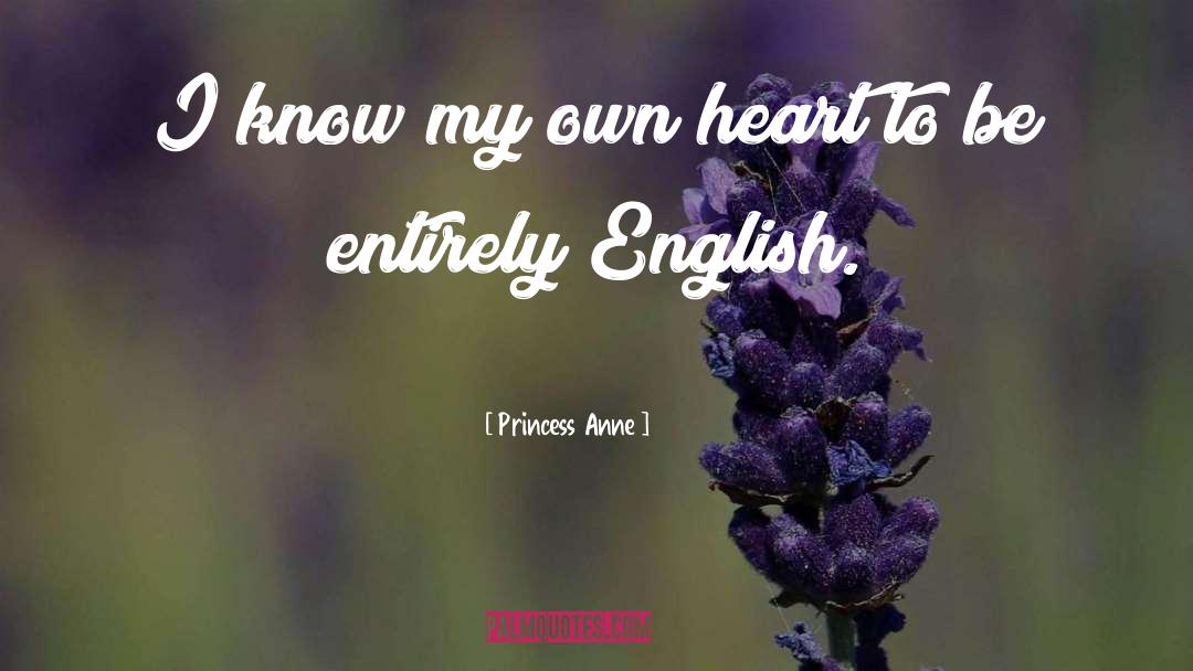 English Accent quotes by Princess Anne