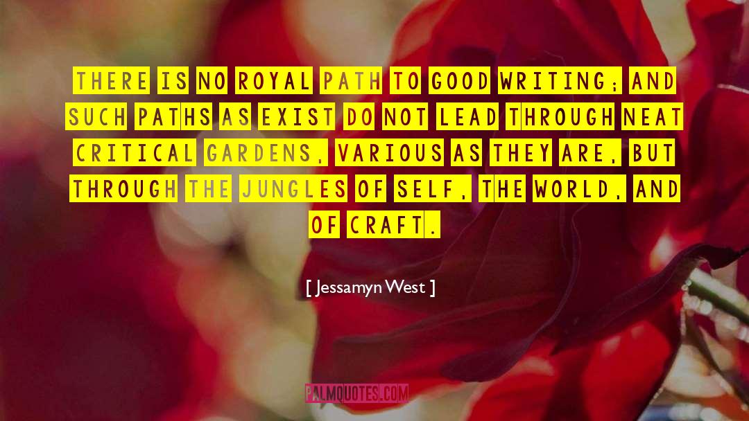 English Garden quotes by Jessamyn West