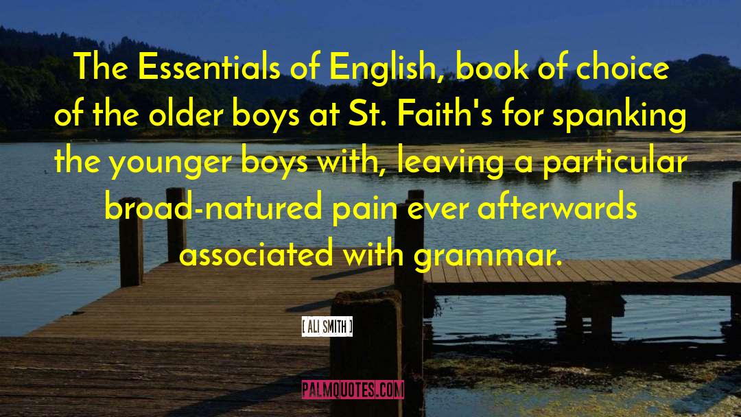 English Grammar quotes by Ali Smith