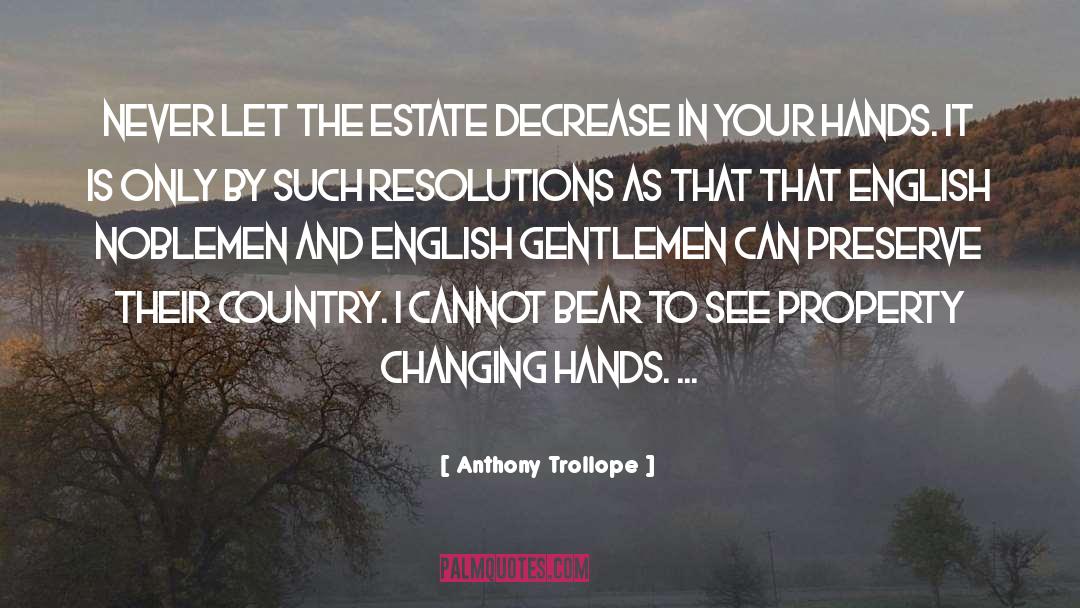 English History quotes by Anthony Trollope