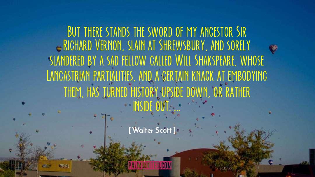 English History quotes by Walter Scott