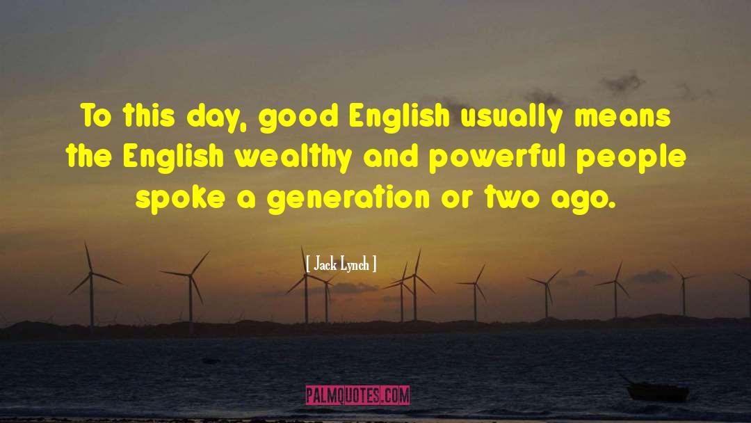 English History quotes by Jack Lynch