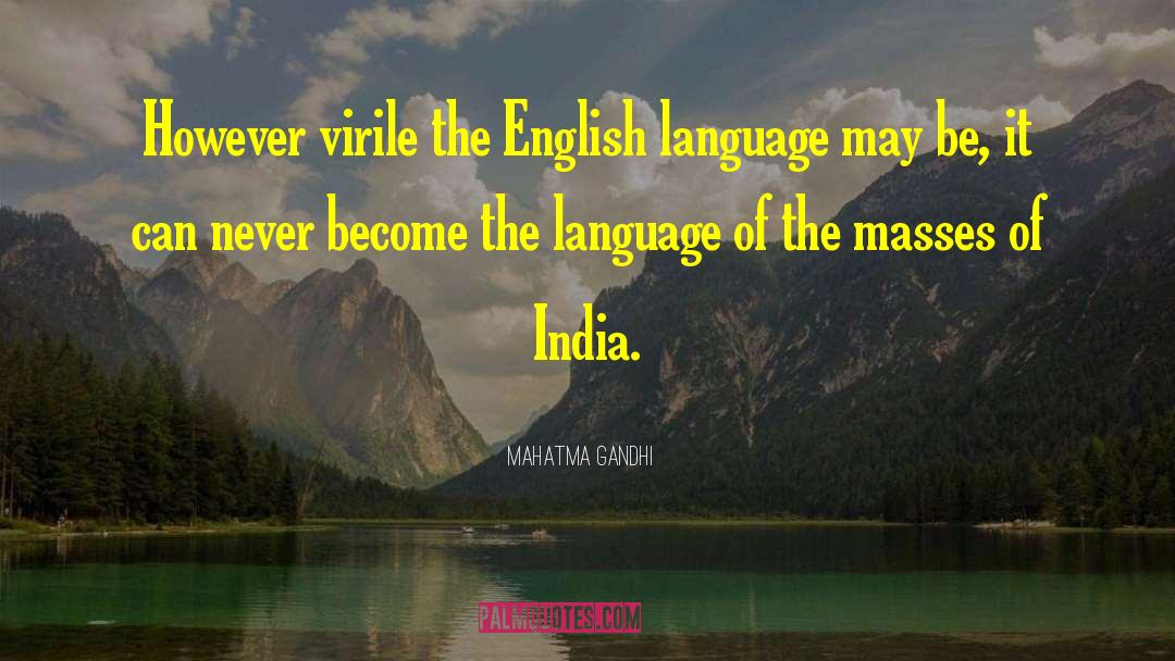 English Language quotes by Mahatma Gandhi