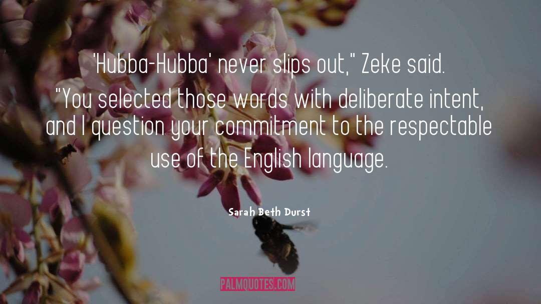 English Language quotes by Sarah Beth Durst
