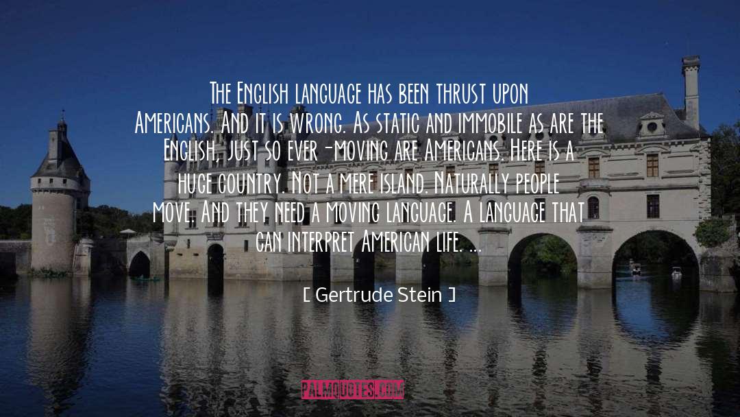 English Language quotes by Gertrude Stein