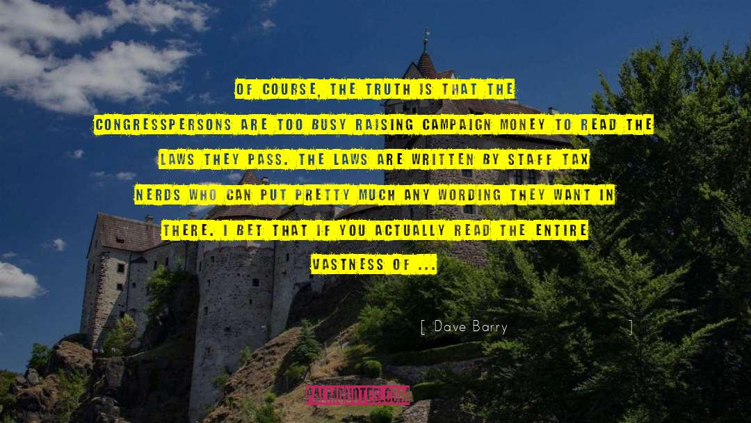 English Law quotes by Dave Barry