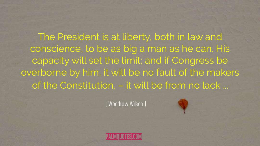 English Law quotes by Woodrow Wilson