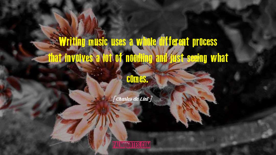 English Music quotes by Charles De Lint