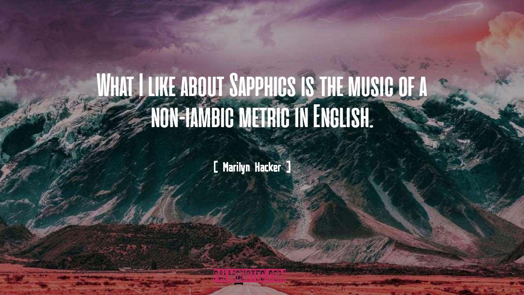 English Music quotes by Marilyn Hacker