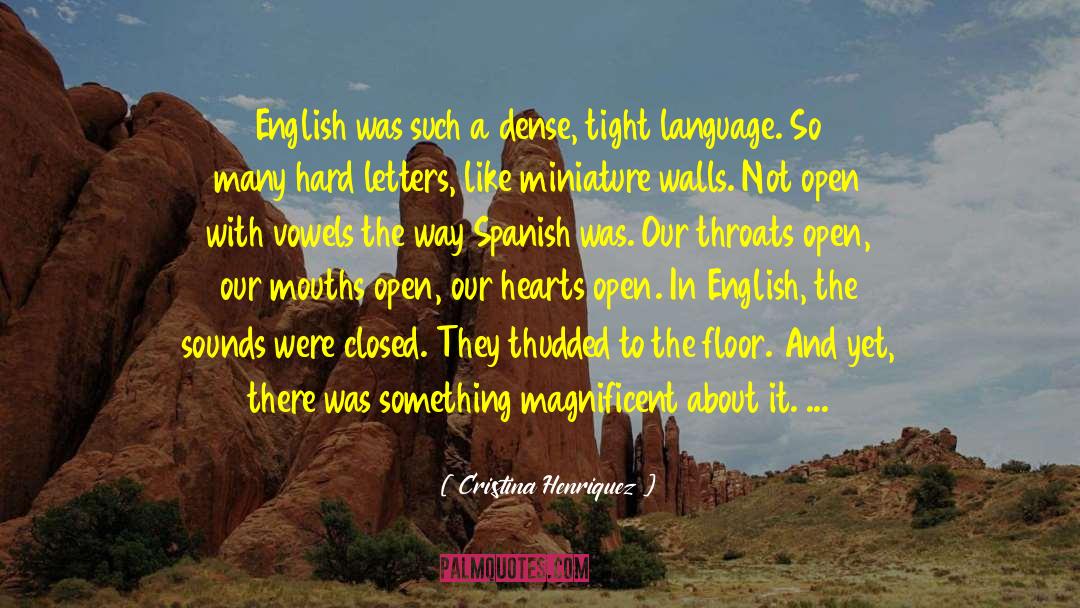 English Nonfiction quotes by Cristina Henriquez
