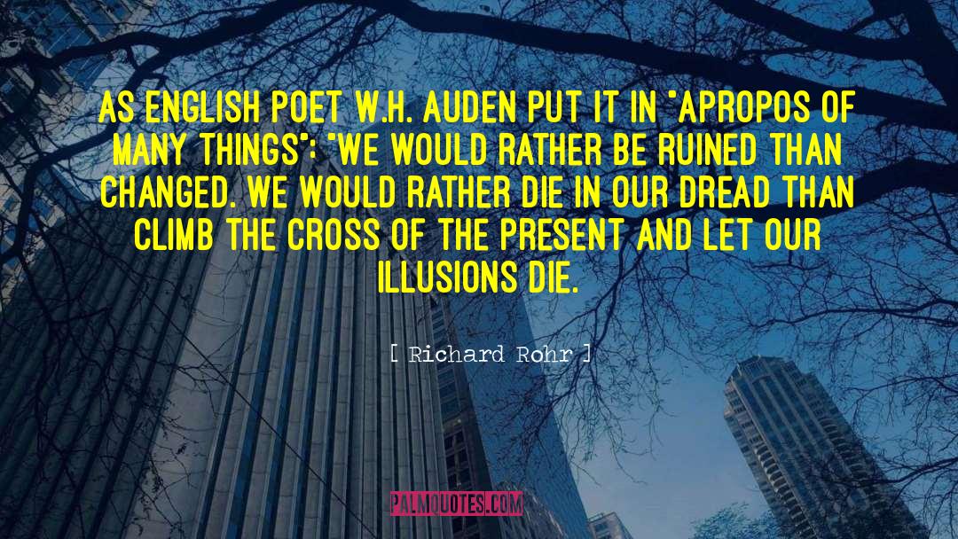 English Poet quotes by Richard Rohr