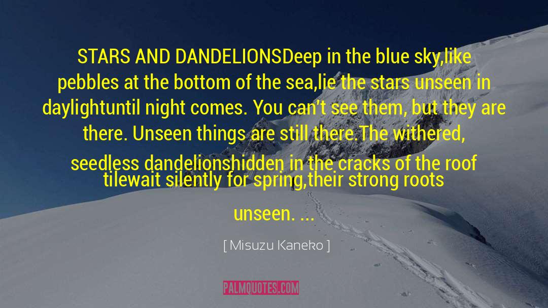 English Poetry quotes by Misuzu Kaneko