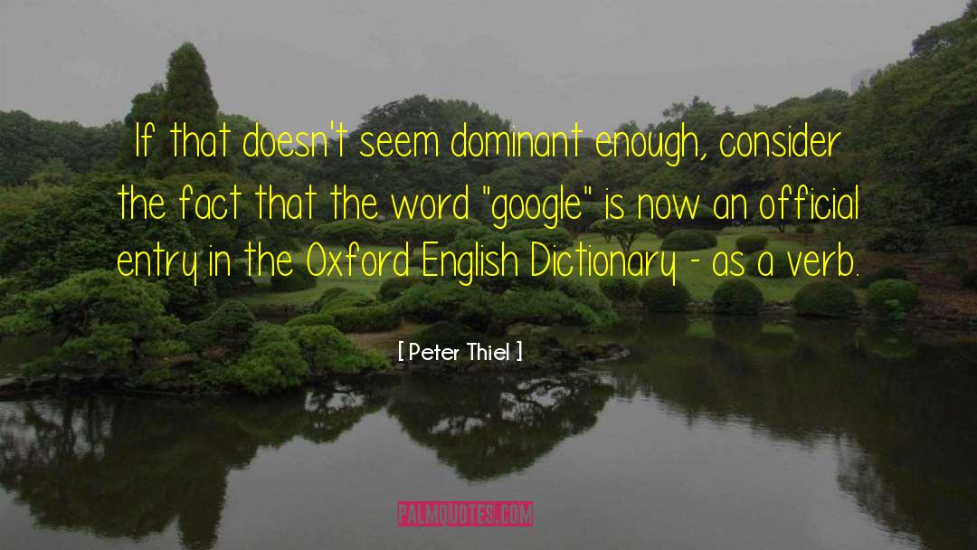 English Poetry quotes by Peter Thiel