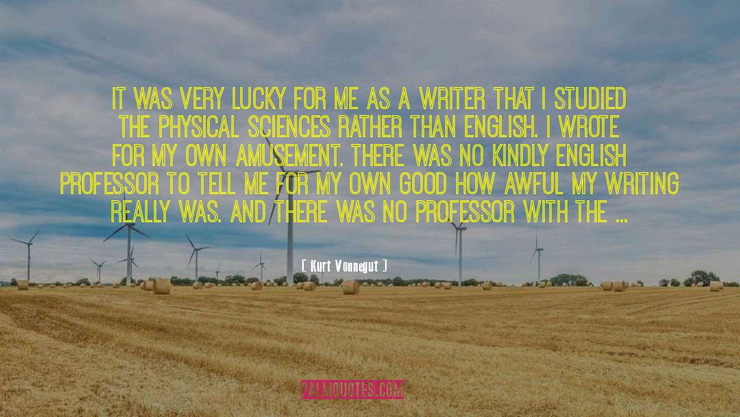 English Professor quotes by Kurt Vonnegut