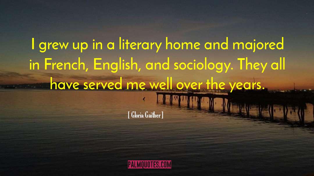 English Prose quotes by Gloria Gaither