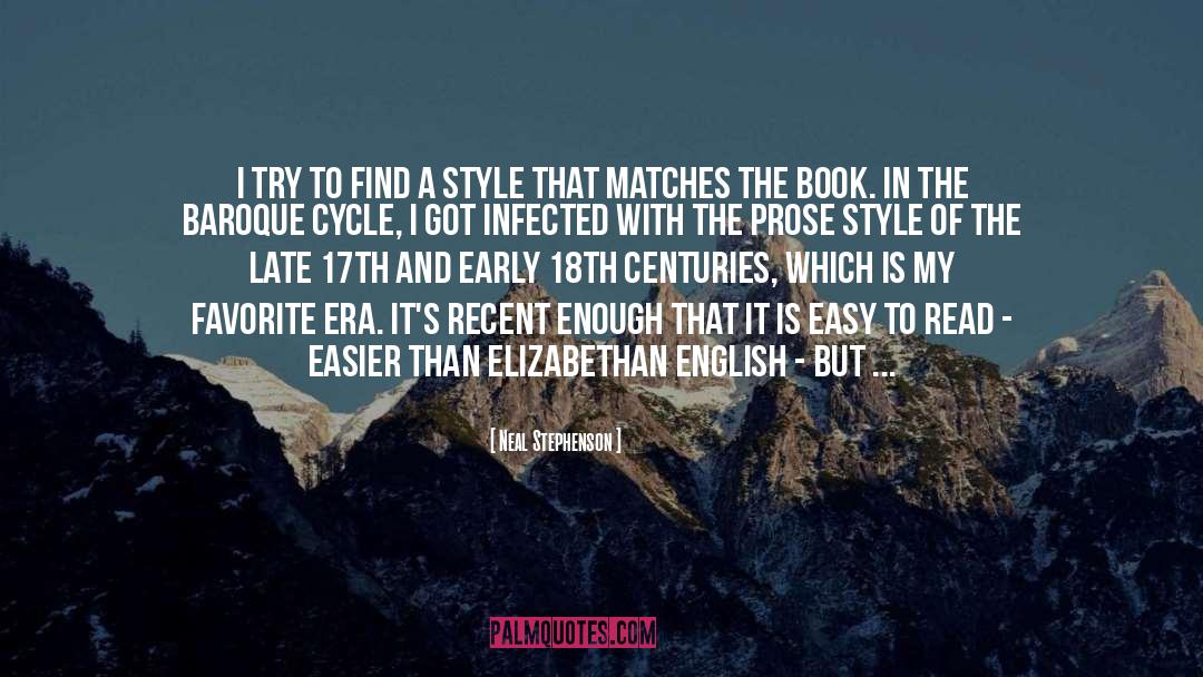 English Prose quotes by Neal Stephenson