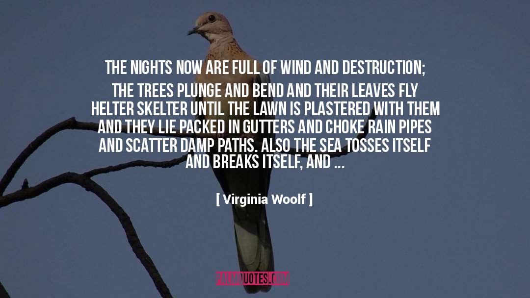 English Rain quotes by Virginia Woolf