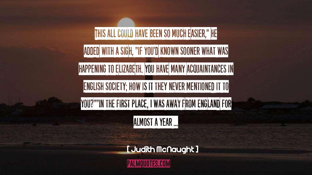 English Society quotes by Judith McNaught