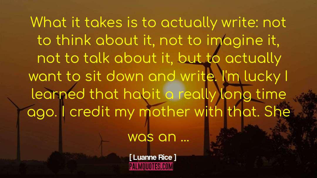 English Teacher quotes by Luanne Rice