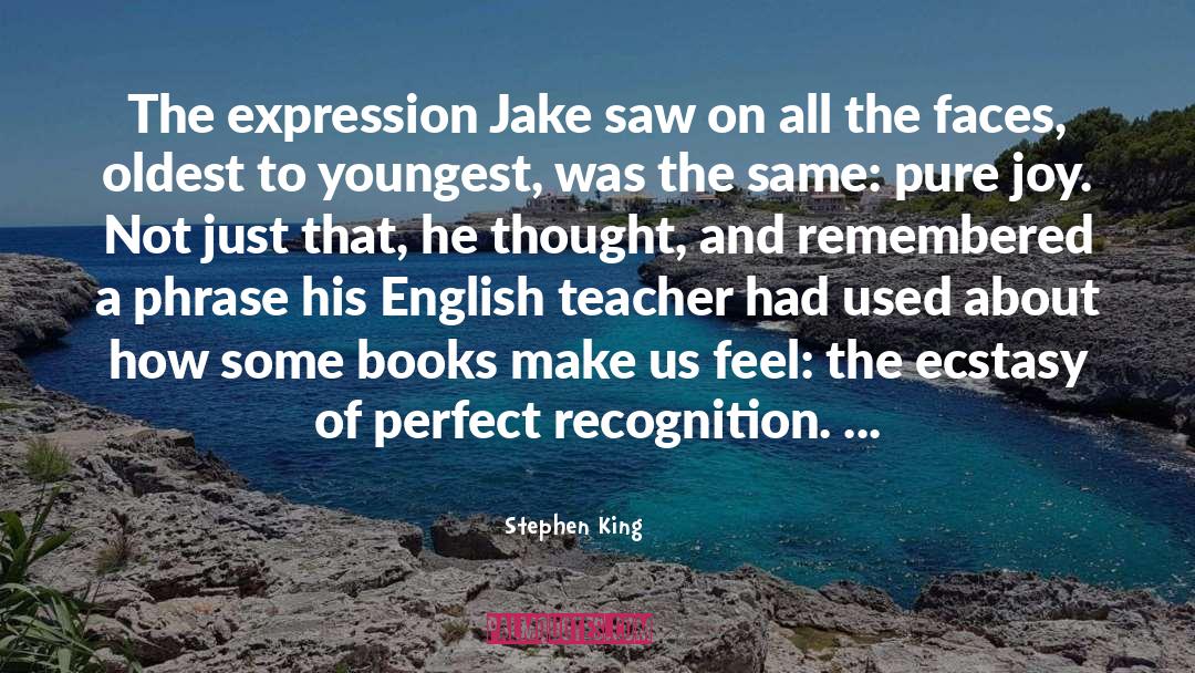 English Teacher quotes by Stephen King