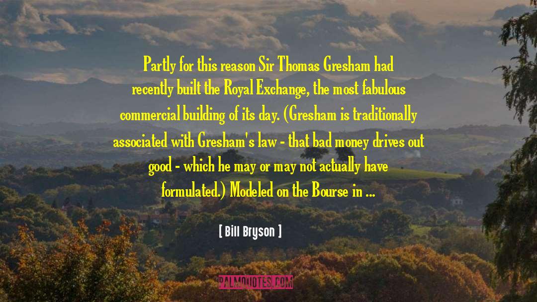 English Theatre quotes by Bill Bryson