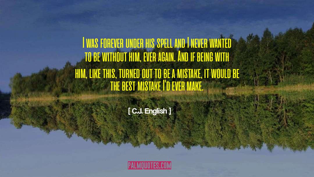English Theatre quotes by C.J. English