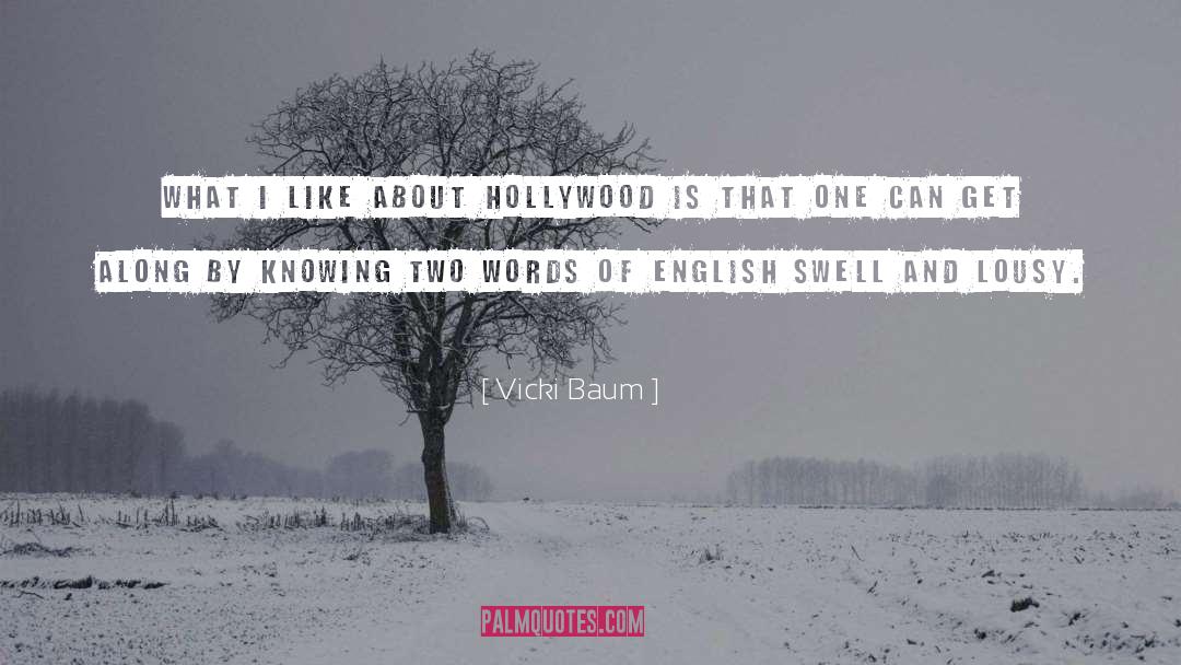 English Wit quotes by Vicki Baum