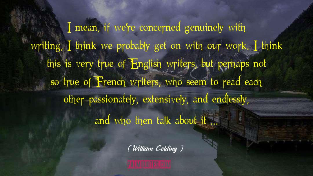 English Writers quotes by William Golding