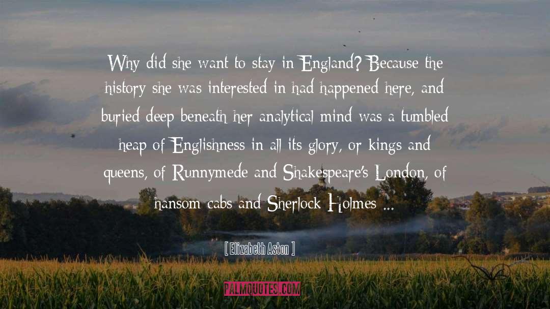 Englishness quotes by Elizabeth Aston