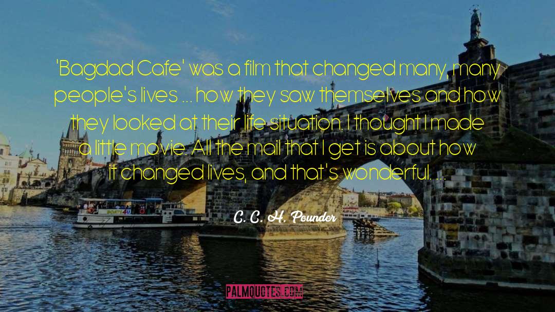 Englishs Cafe quotes by C. C. H. Pounder