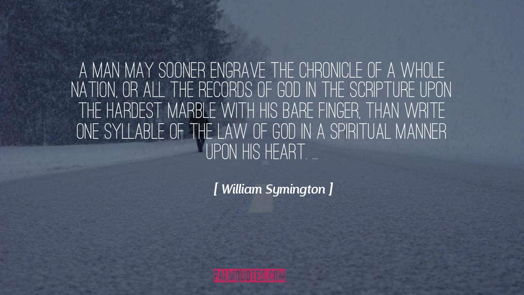Engrave quotes by William Symington
