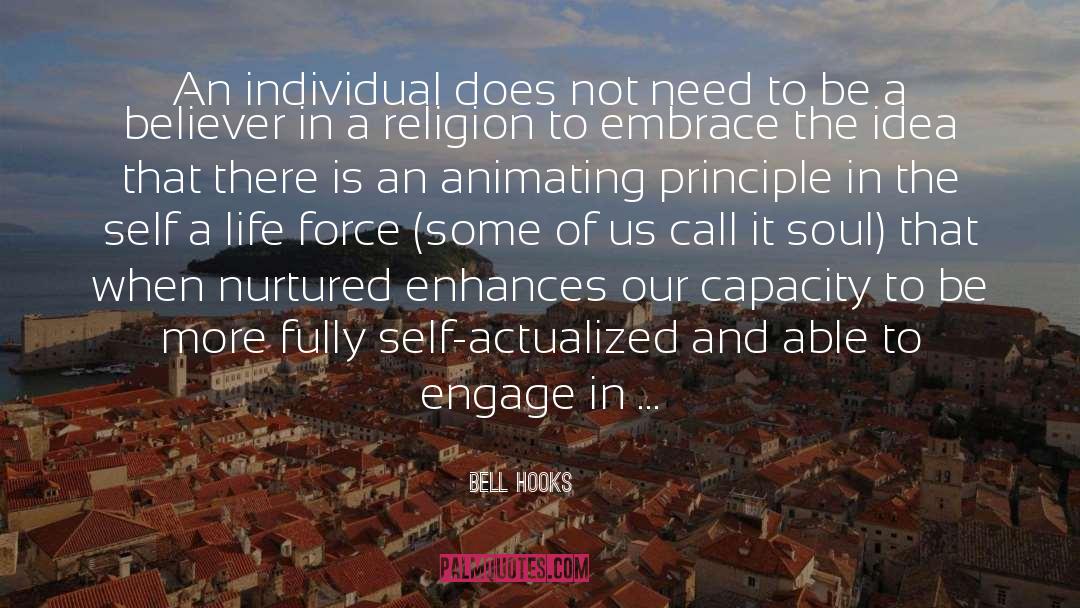 Enhances quotes by Bell Hooks