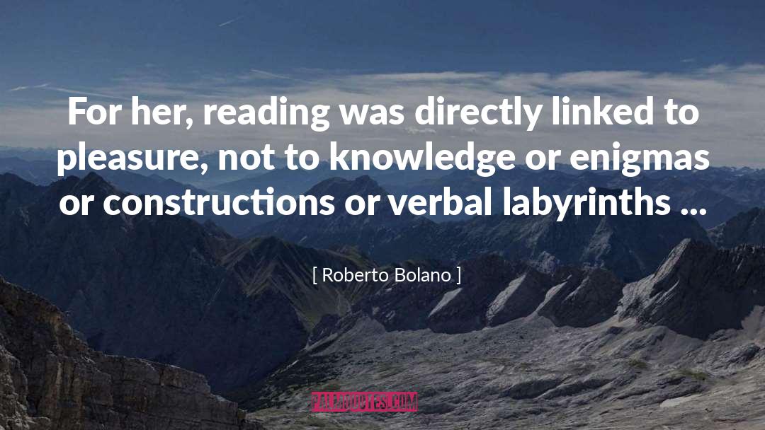 Enigma quotes by Roberto Bolano