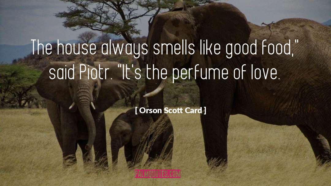 Enjoli Perfume quotes by Orson Scott Card