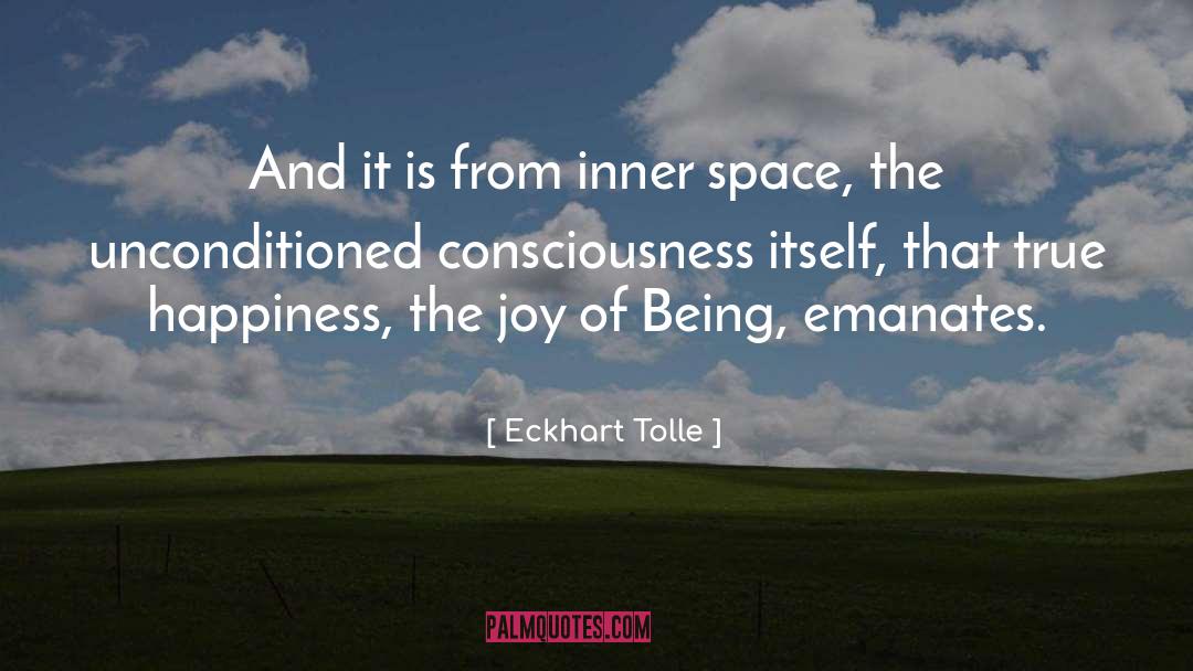 Enjoy Inner Joy And Happiness quotes by Eckhart Tolle