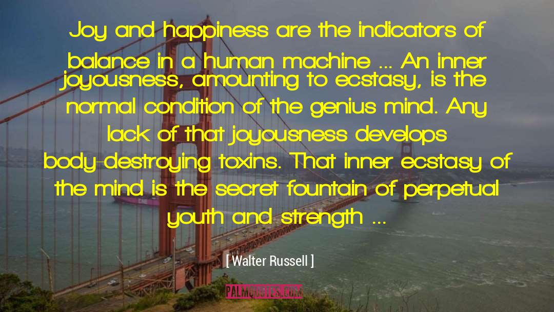 Enjoy Inner Joy And Happiness quotes by Walter Russell