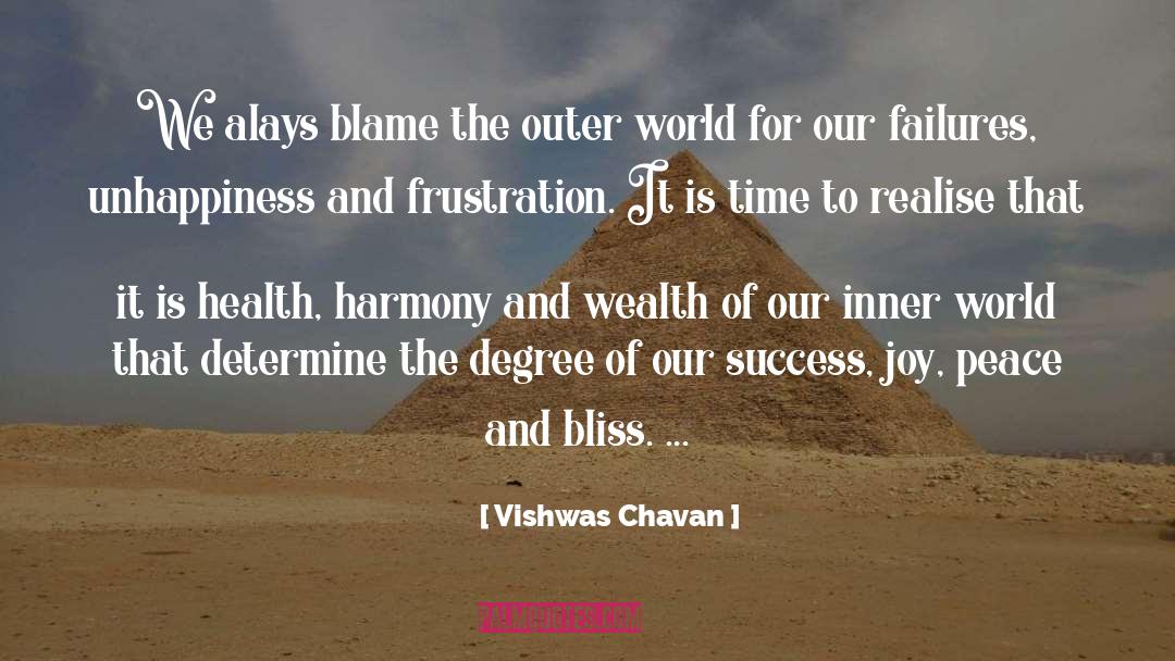 Enjoy Inner Joy And Happiness quotes by Vishwas Chavan