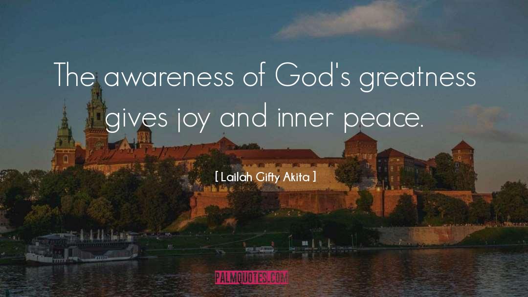 Enjoy Inner Joy And Happiness quotes by Lailah Gifty Akita