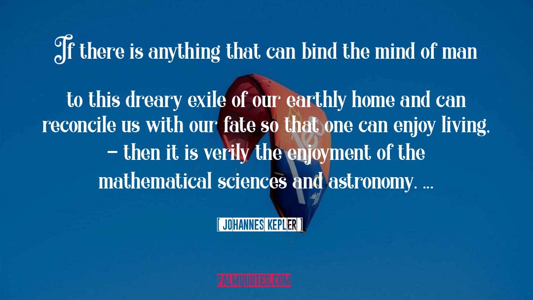 Enjoy Living quotes by Johannes Kepler