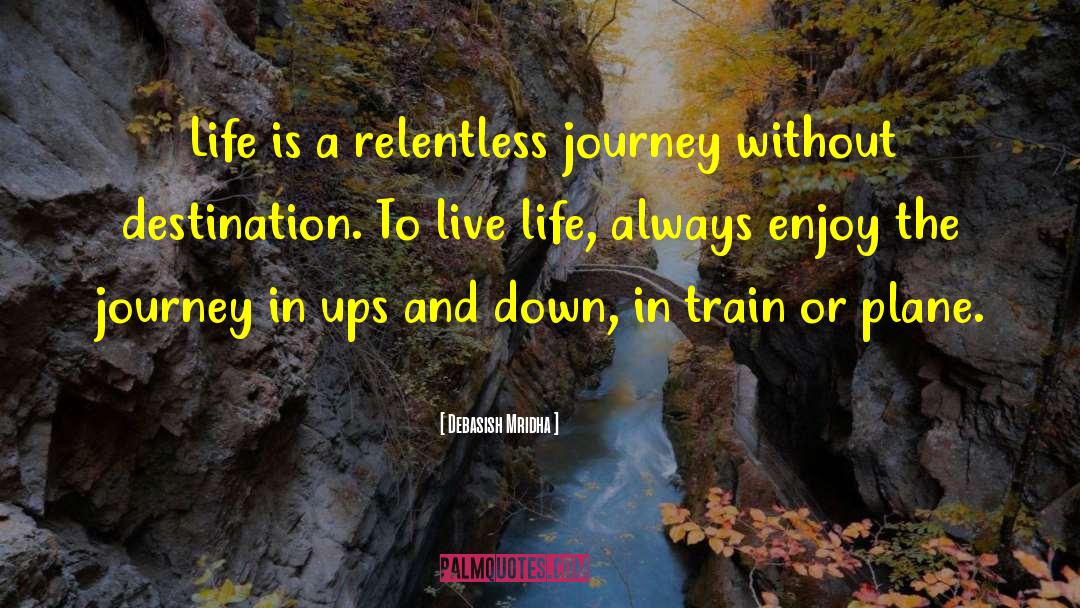 Enjoy The Journey quotes by Debasish Mridha