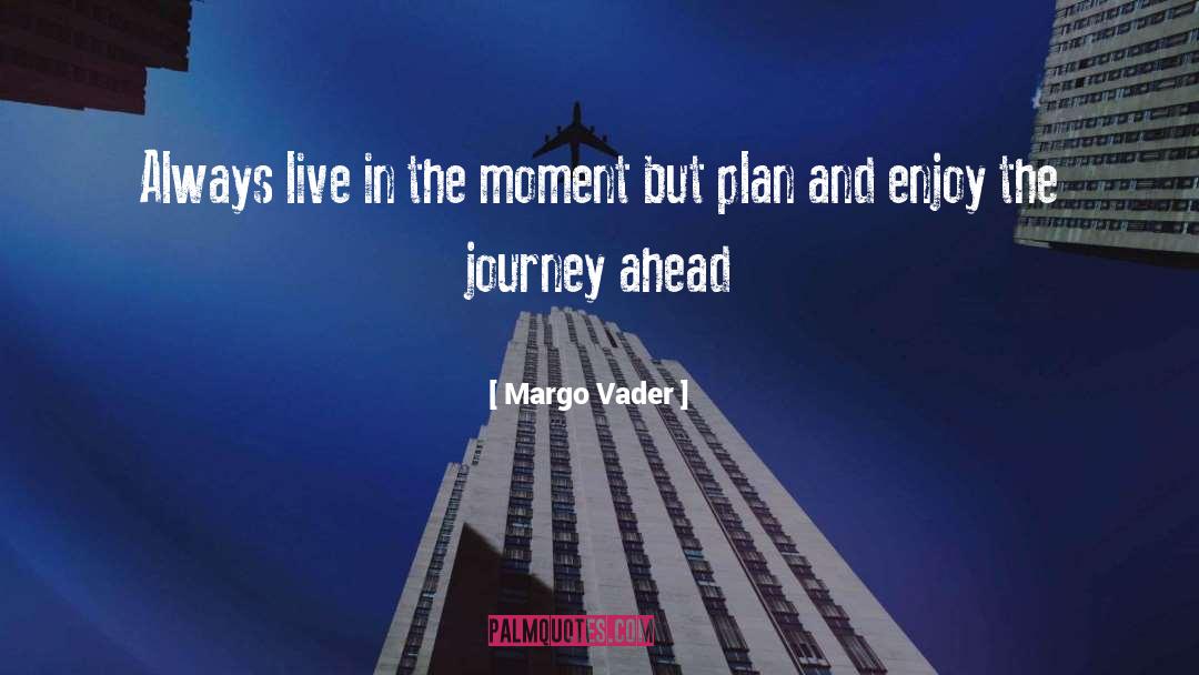Enjoy The Journey quotes by Margo Vader