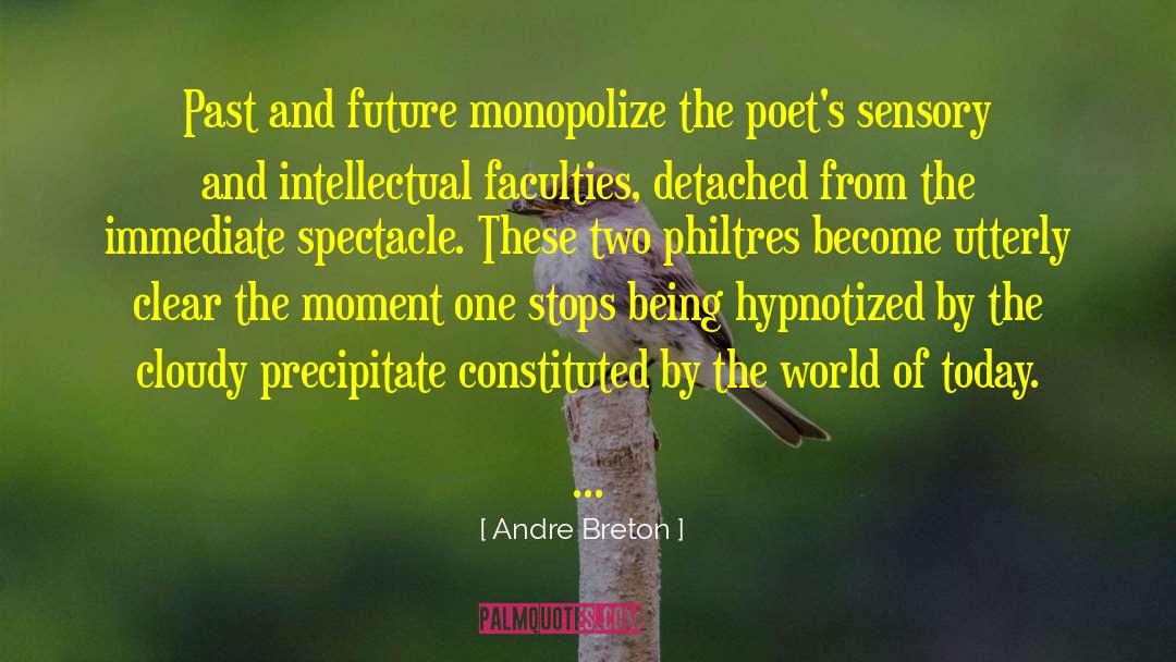 Enjoy The Present And The Future quotes by Andre Breton