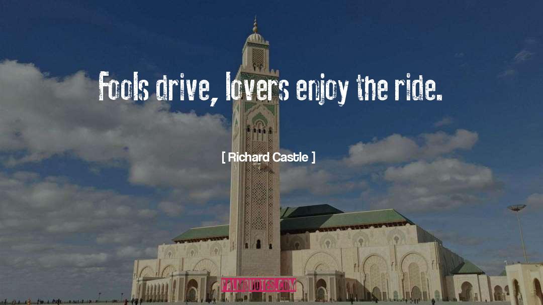 Enjoy The Ride quotes by Richard Castle
