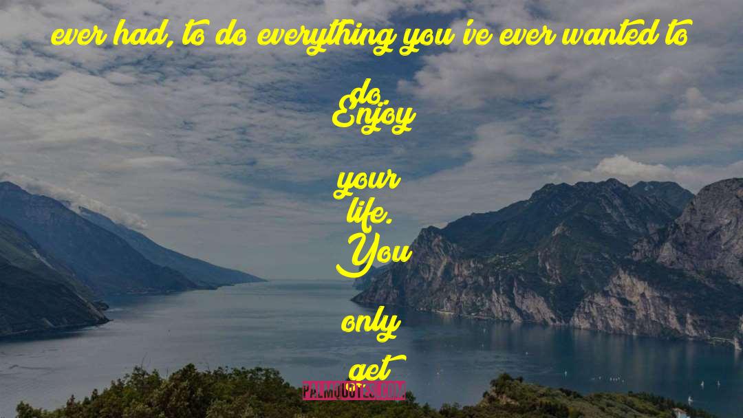 Enjoy Your Life quotes by Ricky Gervais