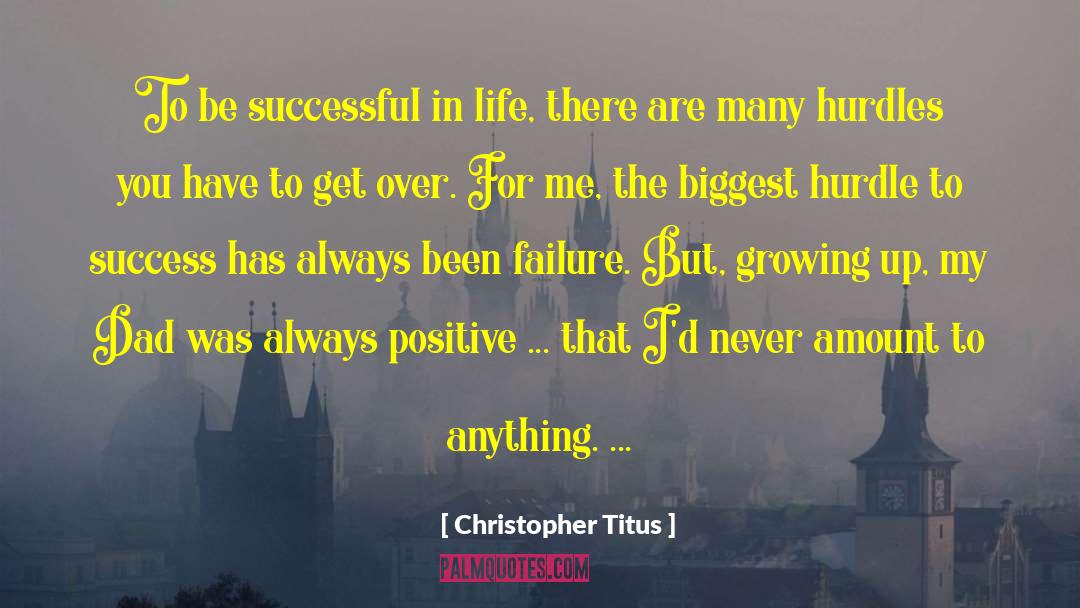 Enjoying Success quotes by Christopher Titus
