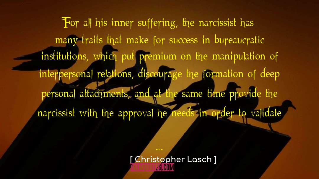 Enjoying Success quotes by Christopher Lasch