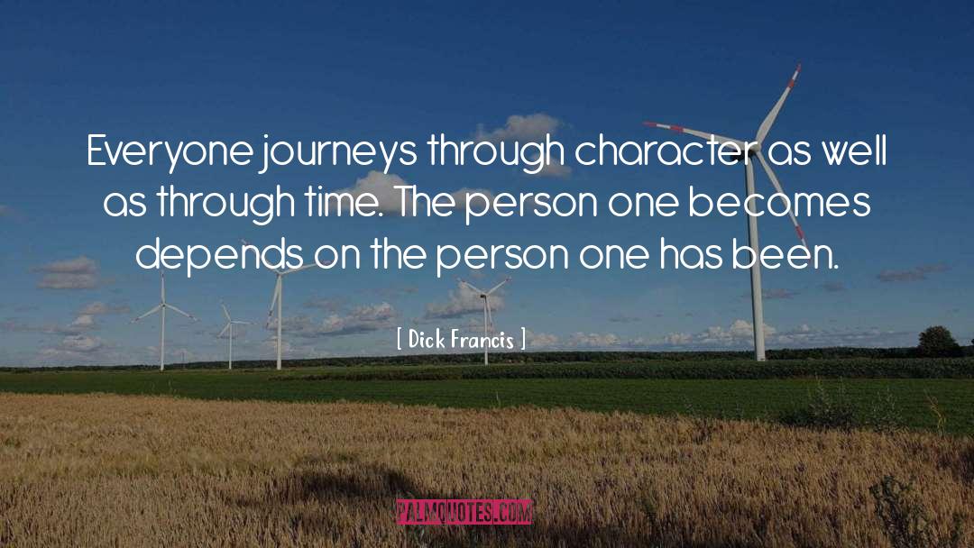 Enjoying The Journey quotes by Dick Francis