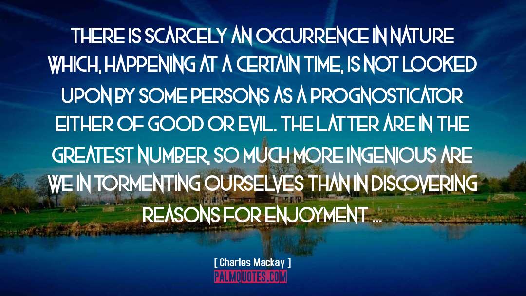 Enjoyment quotes by Charles Mackay