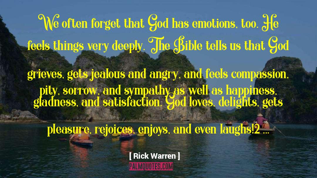 Enjoys quotes by Rick Warren