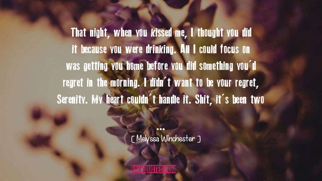 Enlighten My Heart quotes by Melyssa Winchester